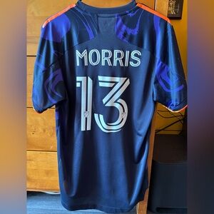 Seattle Sounders FC AUTHENTIC Jersey MORRIS #13 (Medium)